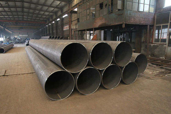 Tubo de carbono con grado Q235/Q235B/Q345/Q345B LSAW de acero en chapa de acero enrollada y soldada en T