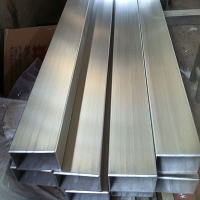 Línea de soldadura sin costura Tipo tubo de acero inoxidable 20 x 20 mm tubo cuadrado de acero al carbono para productos