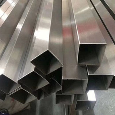 Tipo de tubo cuadrado de acero inoxidable ASTM A270 A554 SS304 316L 316 310S 440 301 321 Tipo de línea de soldadura Requisitos del cliente