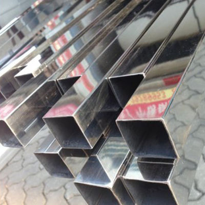 Tipo de tubo cuadrado de acero inoxidable ASTM A270 A554 SS304 316L 316 310S 440 301 321 Tipo de línea de soldadura Requisitos del cliente