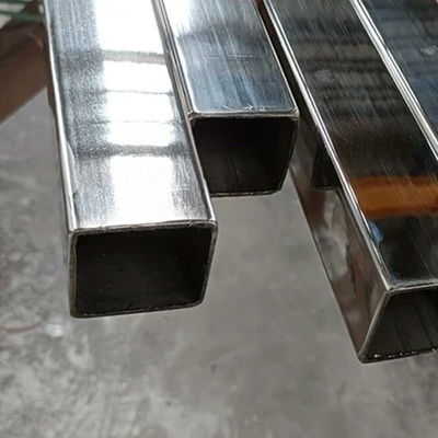 SS304 316L 316 310S 440 301 321 TSHS Finalización superficial de las tuberías cuadradas de acero inoxidable ASTM A270 A554