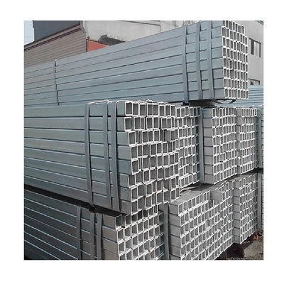 Tubos cuadrados de acero galvanizado de calibre 16 sin engrasar 2x2 4x4 2.5x2.5 para sistemas de soporte estructural