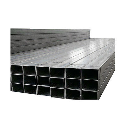 Dureza Medio duro de acero de construcción tubo de acero cuadrado 20 mm por kg con recubrimiento galvanizado