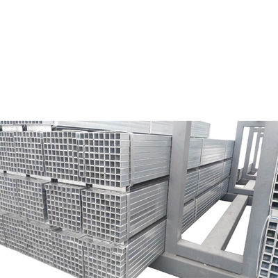 Dureza Medio duro de acero de construcción tubo de acero cuadrado 20 mm por kg con recubrimiento galvanizado