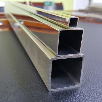 304 316L 40x40mm 100x100 38mm tubo cuadrado de acero inoxidable con tolerancia de ± 1% y facturado según el peso teórico