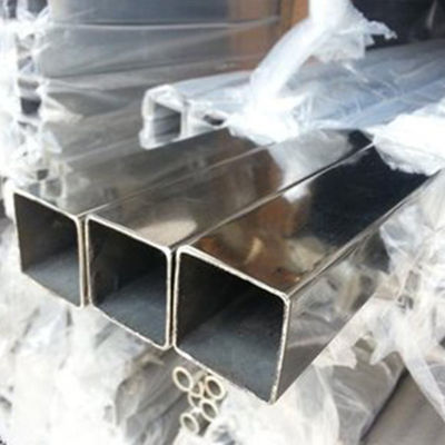 304 316L 40x40mm 100x100 38mm tubo cuadrado de acero inoxidable con tolerancia de ± 1% y facturado según el peso teórico