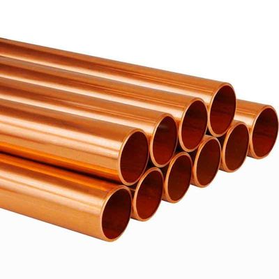 S Tubo de cobre rojo sin aleación AC tubo capilar para cortes de flexión personalizados en refrigeradores de aire acondicionado