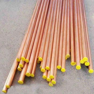 Tubo de cobre puro para sistemas de refrigeración y ventilación de aire acondicionado pulido