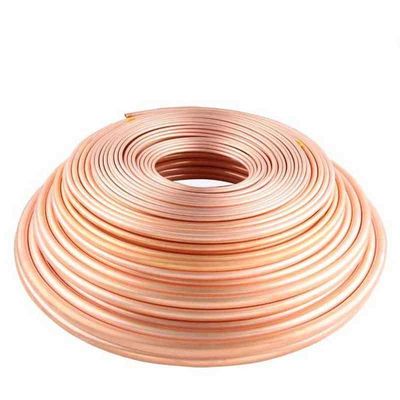 Aire acondicionado Tubo de tubos redondos de cobre 8 con servicio de procesamiento de corte y diámetro exterior de 3 mm 360 mm