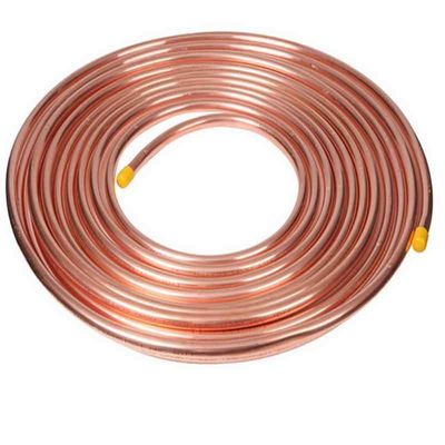 Aire acondicionado Tubo de tubos redondos de cobre 8 con servicio de procesamiento de corte y diámetro exterior de 3 mm 360 mm