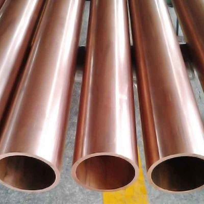 Superficie pulida 99,9% CA Red Copper Pipe Coil tubo capilar para el aire acondicionado Refrigerador 3mm 360mm