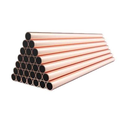 Tubo de cobre pulido de 1 pulgada para aire acondicionado o refrigerador 99% puro 15mm 20mm 25mm