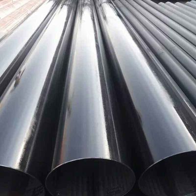Tubo de sección redonda sin engrasar ASTM A53 de acero al carbono Tubo sin soldadura