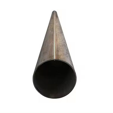 6 metros tubo de acero soldado redondo tubo de acero al carbono soldado Q235 Q275 Q345 ERW tubo de hierro aceitado o no aceitado ligeramente aceitado