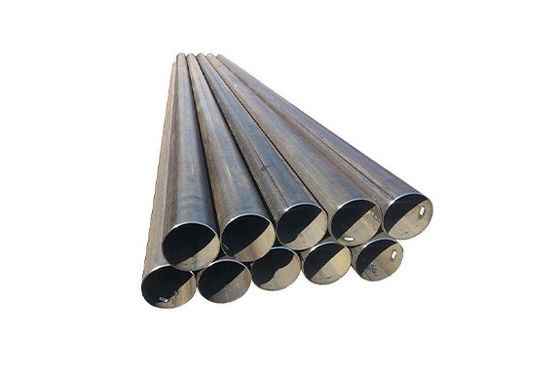 6 metros tubo de acero soldado redondo tubo de acero al carbono soldado Q235 Q275 Q345 ERW tubo de hierro aceitado o no aceitado ligeramente aceitado
