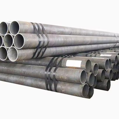 6 m de longitud Ligeramente aceite ERW tubo de hierro tubo de acero al carbono para soldadura