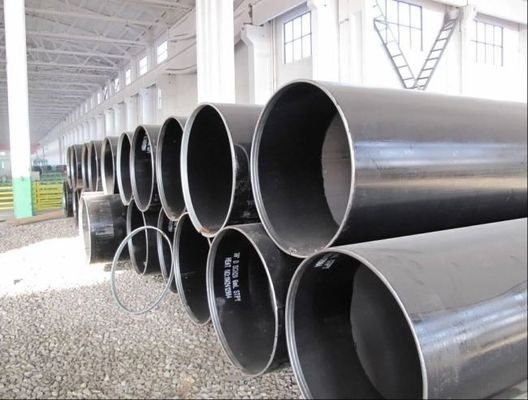 6 m de longitud Ligeramente aceite ERW tubo de hierro tubo de acero al carbono para soldadura