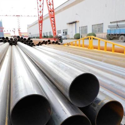 6 m de longitud Ligeramente aceite ERW tubo de hierro tubo de acero al carbono para soldadura