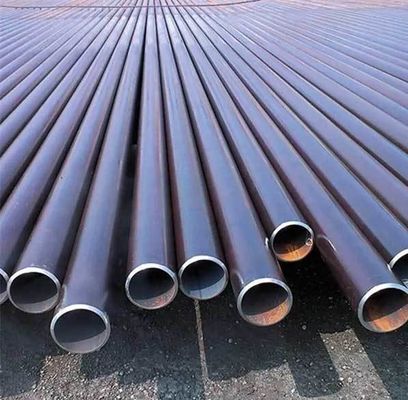 6 m de longitud Ligeramente aceite ERW tubo de hierro tubo de acero al carbono para soldadura