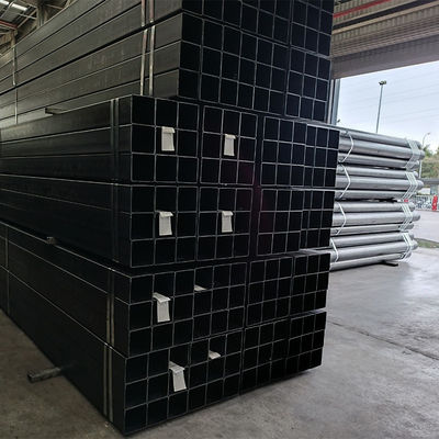 Tubo cuadrado de acero inoxidable para tubería de gas y superficie pintada duradera