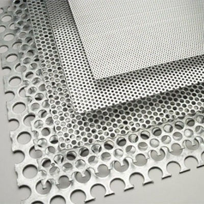 304 de acero inoxidable Hexagonal redondo Micro hoja perforada con longitud personalizada y técnica perforada