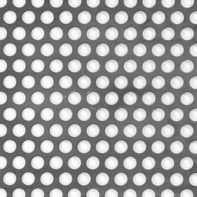 304 de acero inoxidable Hexagonal redondo Micro hoja perforada con longitud personalizada y técnica perforada
