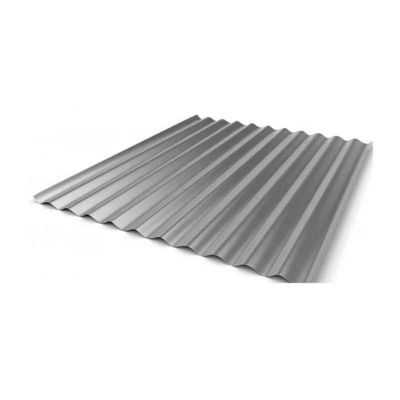 Plata de techo de acero corrugado galvanizado revestido de zinc revestido de techo para la construcción de metal Zic 30-150g Z10-Z29 Revestimiento