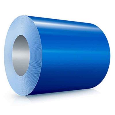 5012 Acero recubierto de color en bobinas PPGI azules amarillas blancas certificadas por BIS y API y que cumplen con las normas ASTM