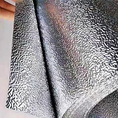 Hoja de acero inoxidable espesor 0.1-200mm de cáscara de naranja patrón SUS 304 de buen grado bobinas en relieve hojas de aislamiento
