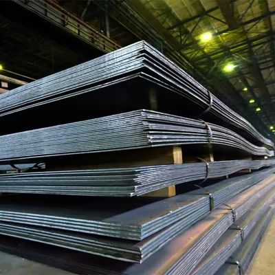 Acero resistente a la abrasión Placas de acero al carbono laminadas en caliente para calderas de contenedores de buques Aleación A36 S235 S275 S355 1075