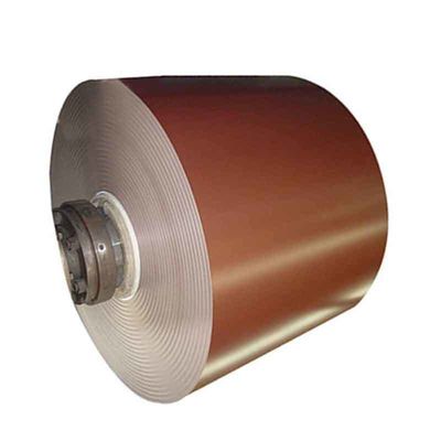 Zhongyu 0.4x1000mm DX51D DC51 SGCC Z275 GI/PPGI bobina de acero para superficie recubierta de color