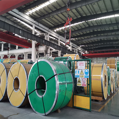 0.3-50 mm Tolerancia de rollos de bobina ± 1% de acero inoxidable 304 laminado en frío SS 316