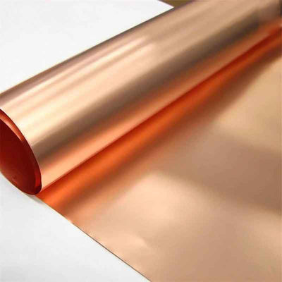 Rollo de cinta conductora de papel de cobre fino para baterías industriales de litio - Servicios de corte por transformación industrial y flexión