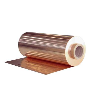 Servicio de desenrollamiento C10100 C17200 C12200 H62 H65 H68 H63 bobina de cobre de latón con superficie limpia y en el mejor de los casos