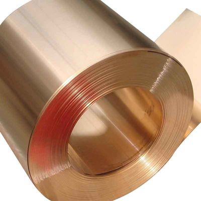 Superficie limpia bobina de cinta de cobre 99,9% C10200/C11000/C12000/C12200/TU1/TU2/T2 con y asequible de los fabricantes