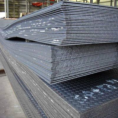 Tolerancia ± 1% y ensayo técnico Prueba de Charpy Contenedor de caldera de acero al carbono para cortar placas planas gruesas de contenedores de buques A53