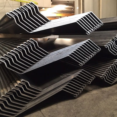 6M 9M 12M longitud laminada en caliente U tipo de acero de chapa de pilas técnica laminada en frío