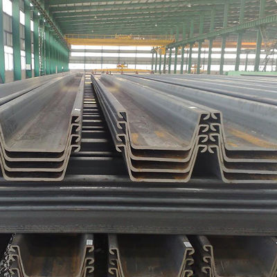 Grado de aleación Q235/Q235B/Q345/Q345B/Q195/St37/St42/St37-2/St35.4/St52.4/St35 Pilas de chapa de acero laminada en frío tipo U Z con lista