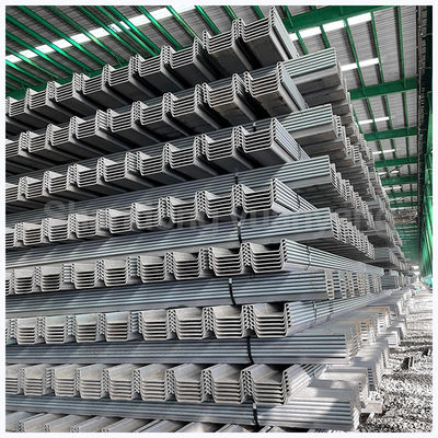 Conector para pilas de chapa de acero al carbono A660 galvanizado y laminado en caliente de tipo Z para materiales St37/St42/St37-2/St35.4/St52.4/St35