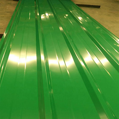 1400-1799mm longitud 6m hierro IBR precios hoja color acero corrugado hoja de techo de acero galvanizado zinc aluminio PPGI hoja de techo de metal