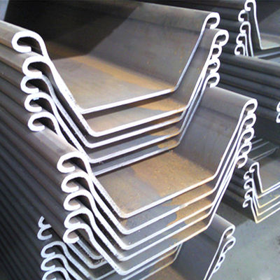 Servicio de procesamiento por perforación Pilas de acero laminadas en caliente en forma de U de tipo en frío para facturación por peso real