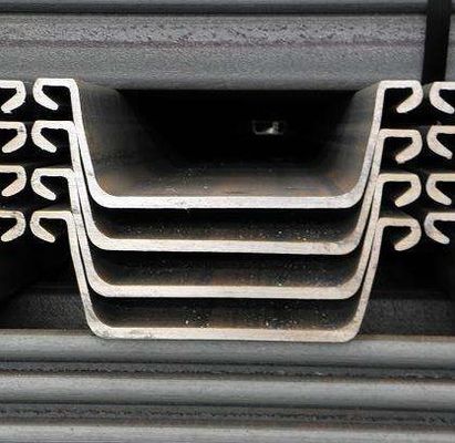 Servicio de corte laminado en caliente U Z Tipo S355gp 400*100*10,5mm Sy295 Sy390 Hoja de pila de acero para cimientos estables