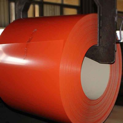 Certificado CE PPGI bobina de acero prepintada bobina de acero RAL de acero recubierto de color para láminas de techo
