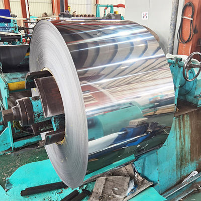 Estándar ASTM laminado en frío laminado en caliente Serie 300 de acero inoxidable bobina de banda 316L 316Ti 317L Grados con acero inoxidable