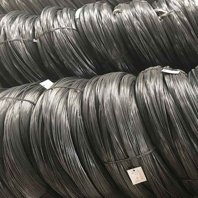 Zhongyu 82b alambre de acero de resorte de alto carbono Diámetro personalizado malla de gabión tejida fosfatada dibujada alambre galvanizado de bajo carbono