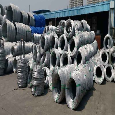 Zhongyu 82b alambre de acero de resorte de alto carbono Diámetro personalizado malla de gabión tejida fosfatada dibujada alambre galvanizado de bajo carbono