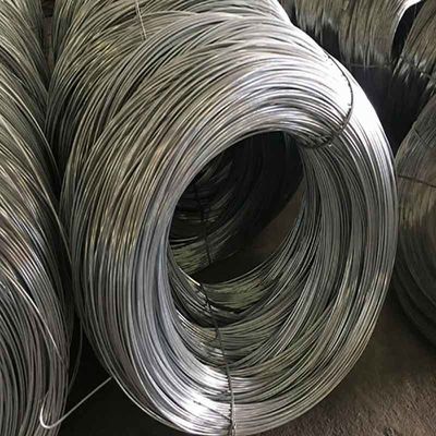 Zhongyu 82b alambre de acero de resorte de alto carbono Diámetro personalizado malla de gabión tejida fosfatada dibujada alambre galvanizado de bajo carbono
