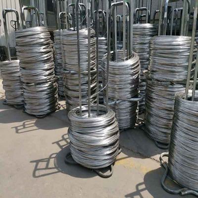 Zhongyu 82b alambre de acero de resorte de alto carbono Diámetro personalizado malla de gabión tejida fosfatada dibujada alambre galvanizado de bajo carbono
