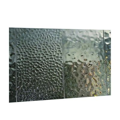 304 420 SUS316 Hojas corrugadas de acero inoxidable martillado laminado en caliente laminado en frío Técnica n°3 Superficie de acabado Género de producto