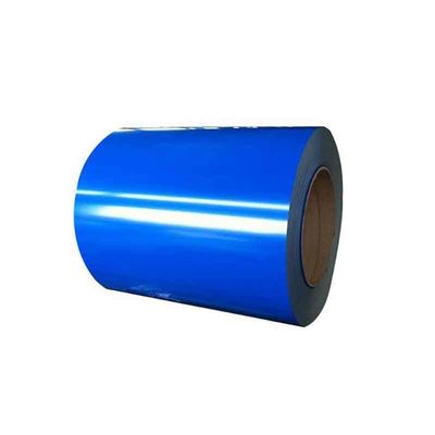 espesor 0,21-2mm Zhongyu Prepintado Ppgi Z100 bobina de acero laminada en frío / bobina de acero galvanizado / bobina de acero recubierta de color para material de construcción